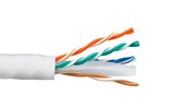White Color Cat6 550MHZ UTP Stranded Bulk Ethernet Cable AllCables4U