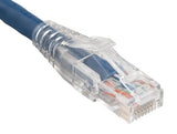 Blue Color Cat6 UTP Snagless Network Patch Cable With Clear Boot AllCables4U