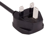 England/UK IEC-60320-C5 to BS1363 Notebook Power Cord With Fuse AllCables4U