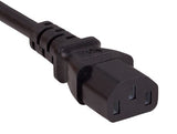 Japan Power Cord IEC-60320-C13 to JIS 8303 With Ground AllCables4U