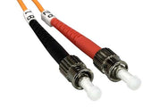 2.0mm OM1 LC to ST Multi-Mode Fiber Optic Cable AllCables4U