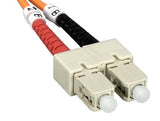 2.0mm OM1 SC to SC Multi-Mode Fiber Optic Cable AllCables4U