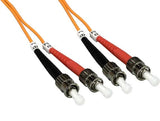 2.0mm OM1 ST to ST Multi-Mode Fiber Optic Cable AllCables4U