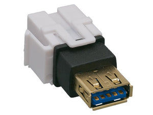 USB 3.0 Type A Female to Female Insert Module Keystone Jack AllCables4U